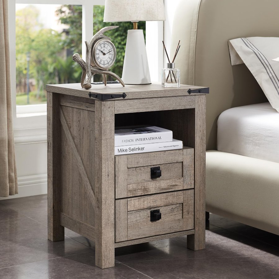 T4TREAM 18" Farmhouse Nightstand