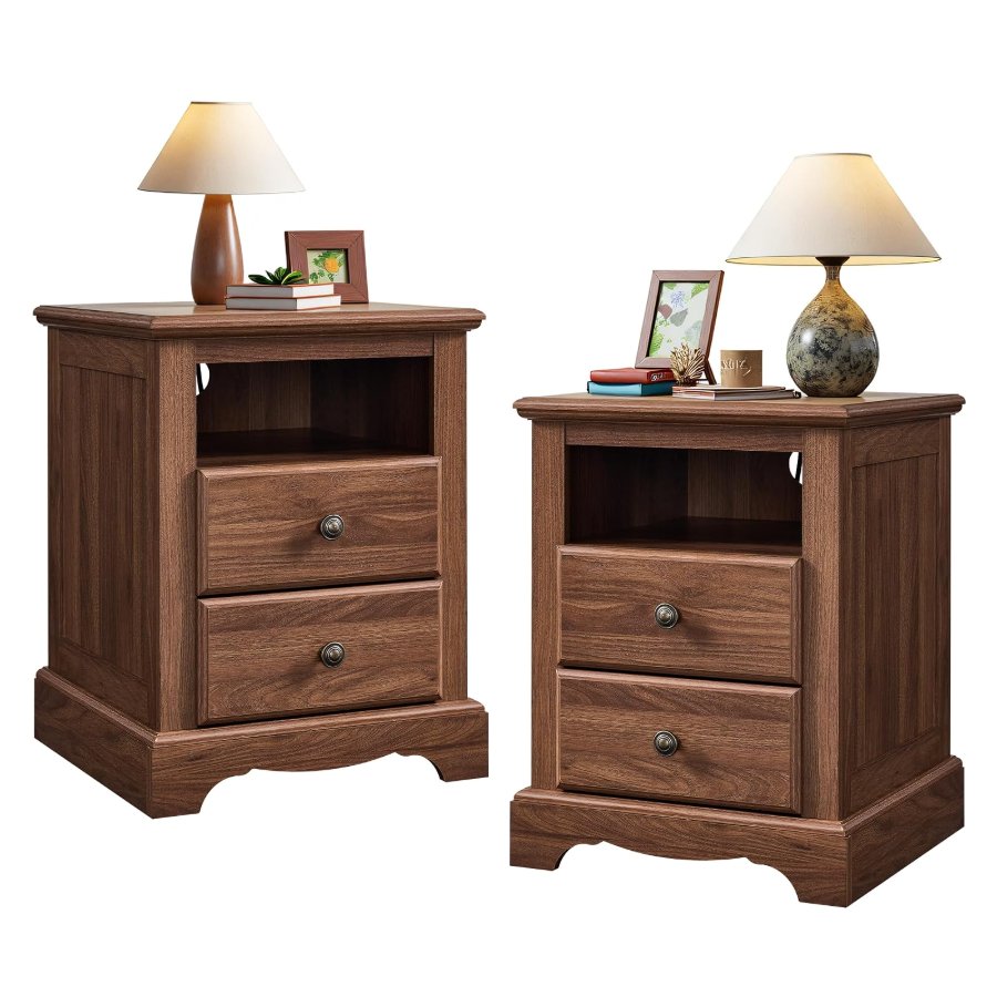 T4TREAM 18" Vintage Nightstand Set of 2