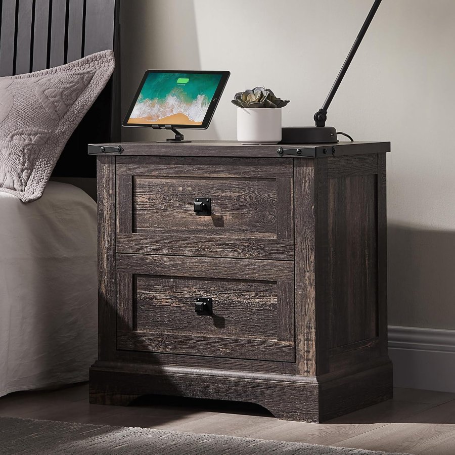 T4TREAM 24" Farmhouse Nightstand