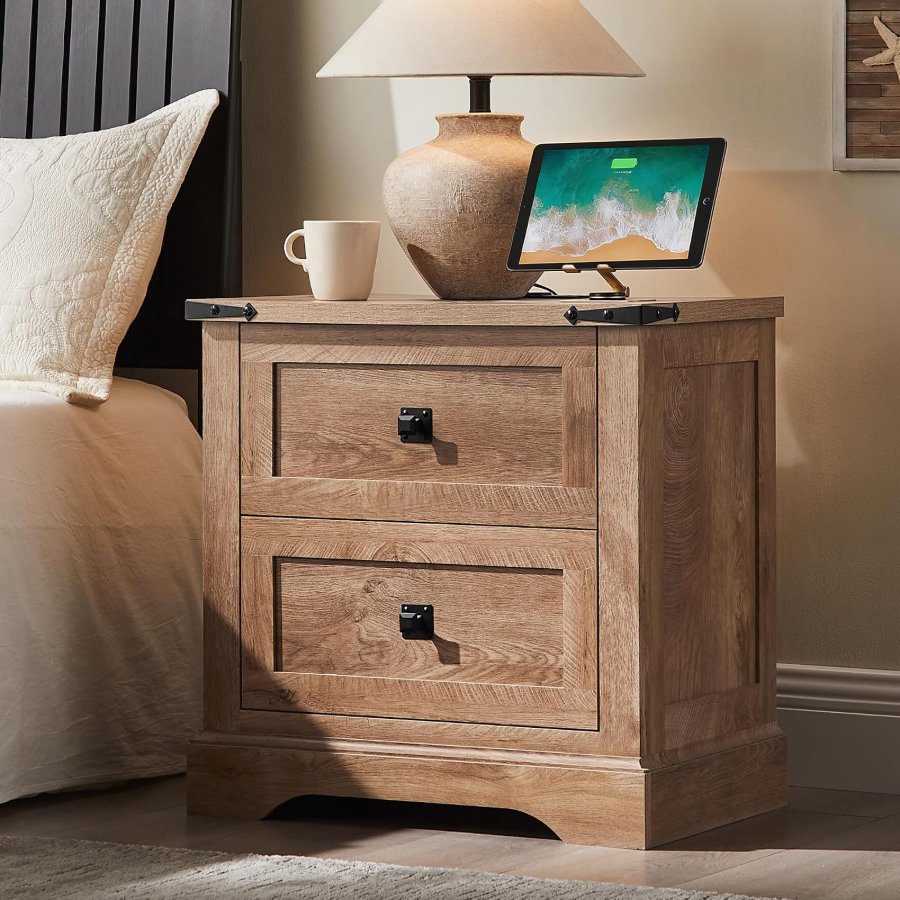 T4TREAM 24" Farmhouse Nightstand