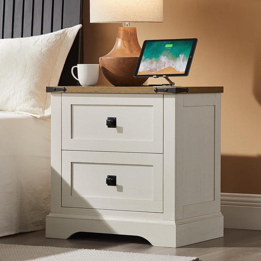 T4TREAM 24" Farmhouse Nightstand