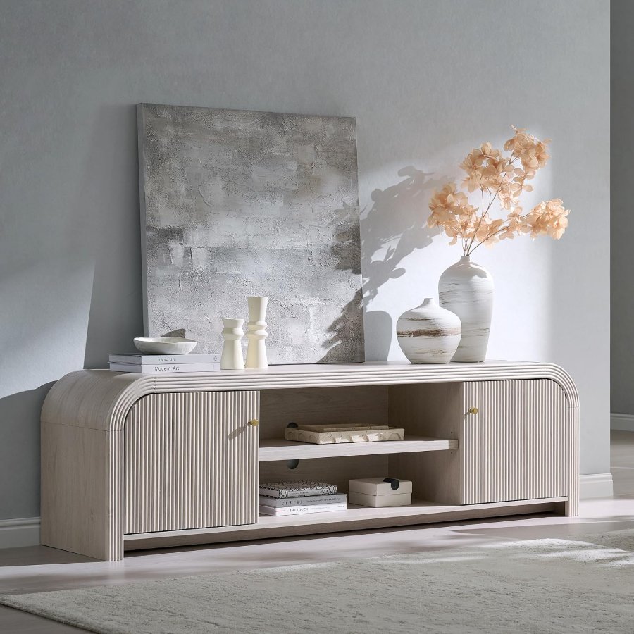 T4TREAM 70" Modern Fluted TV Stand