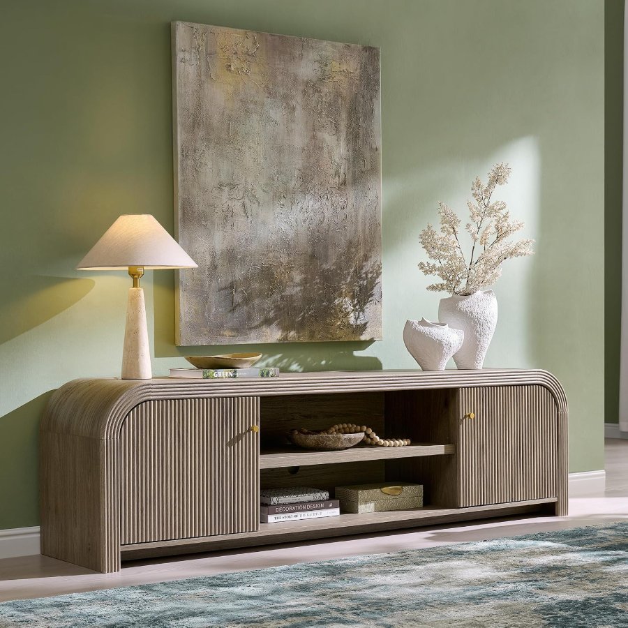 T4TREAM 70" Modern Fluted TV Stand