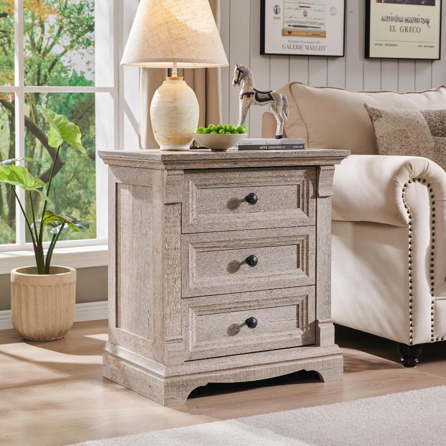 T4TREAM Farmhouse 24" Wide Nightstand
