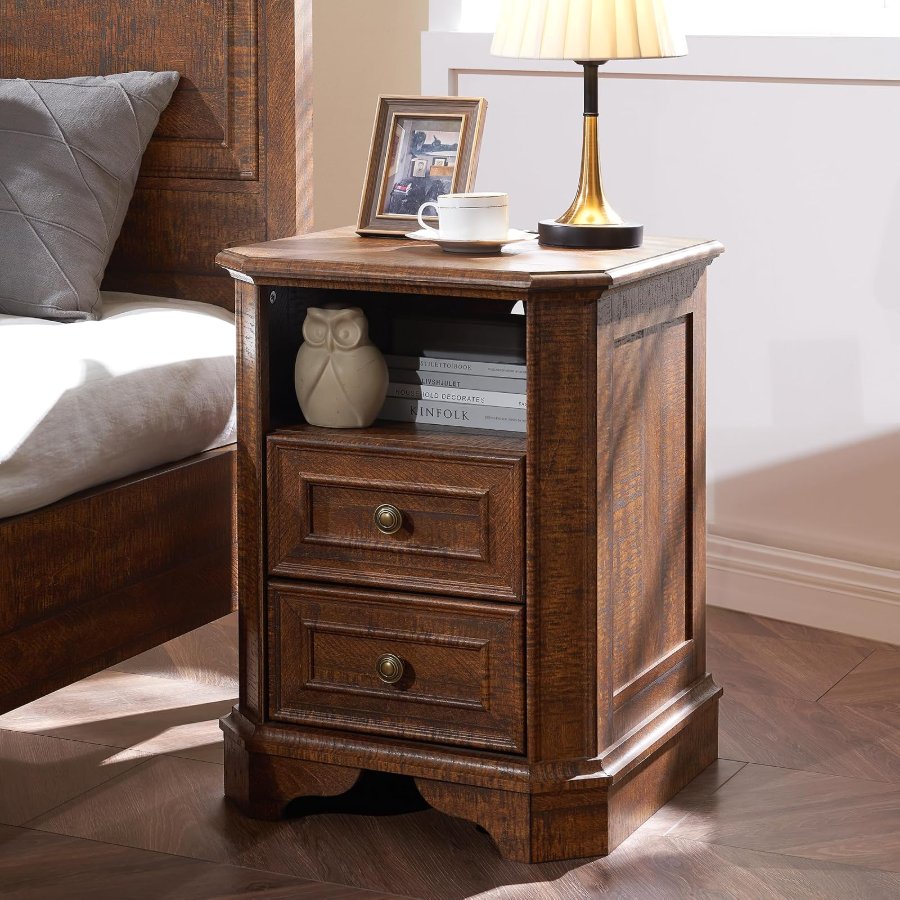 T4TREAM Farmhouse Nightstand