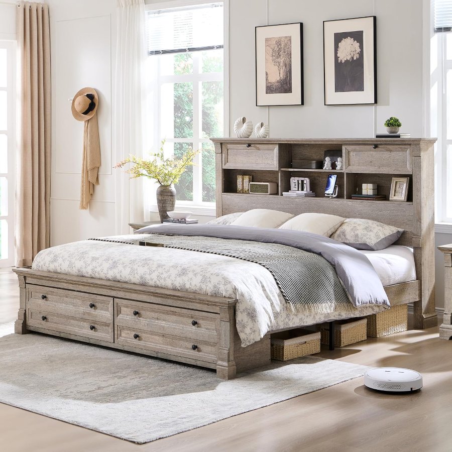 T4TREAM King Size Bed Frame
